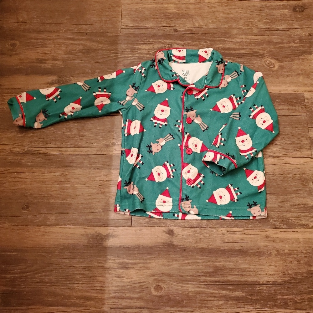 Carter's Christmas top 2T